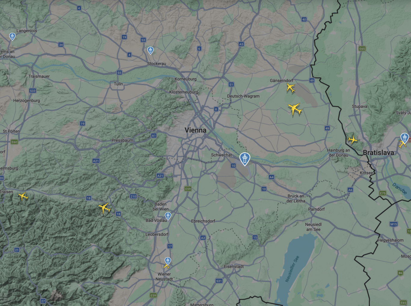 Havazás miatt le kellett zárni a bécsi repteret