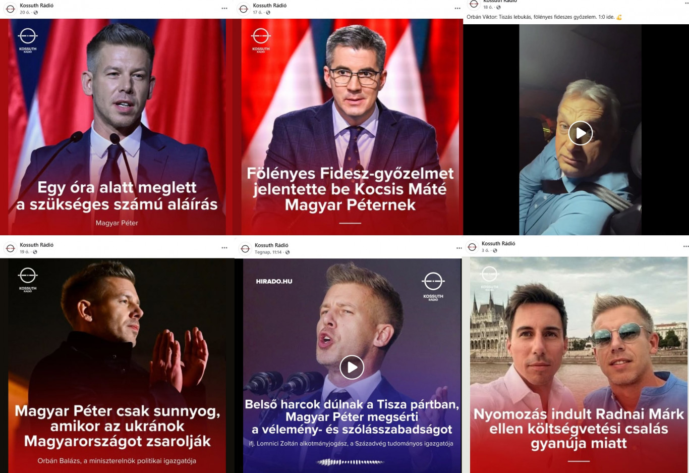 A közmédia szerint a Facebook-oldalukon nem kérhető számon, hogy óriási túlsúlyban a Fidesz mondanivalóját tolták