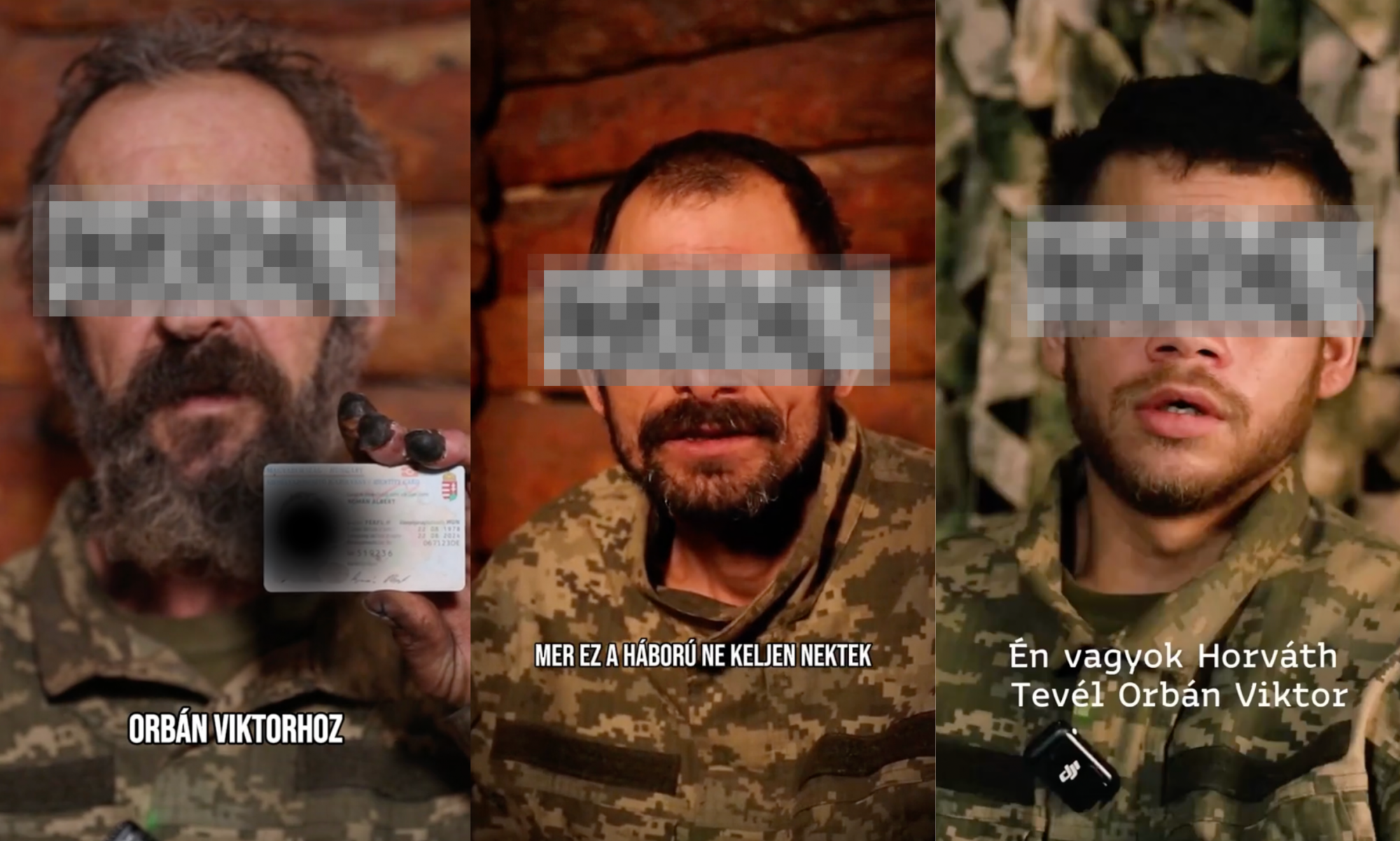 Magyarul beszélő hadifoglyok mondják fel a közmédia műsorában, hogy jól jár az, aki megadja magát az oroszoknak