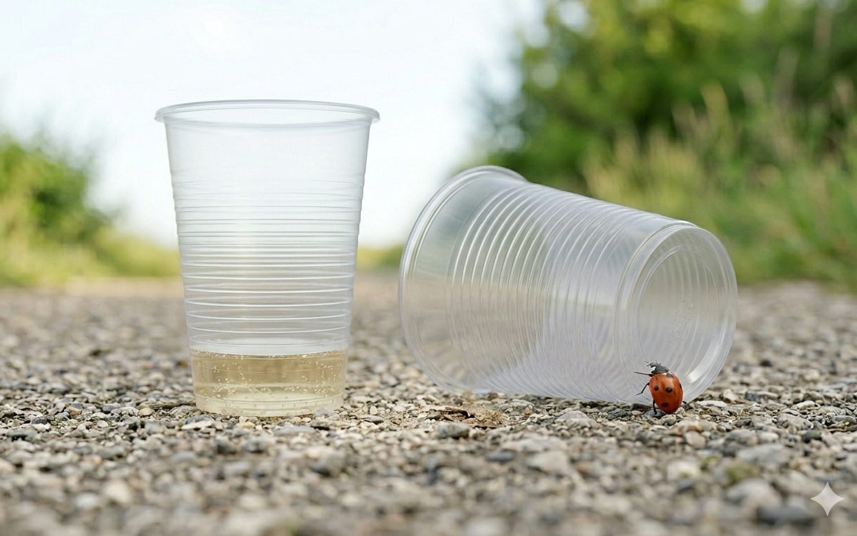 Egy katicabogár a magasba tör