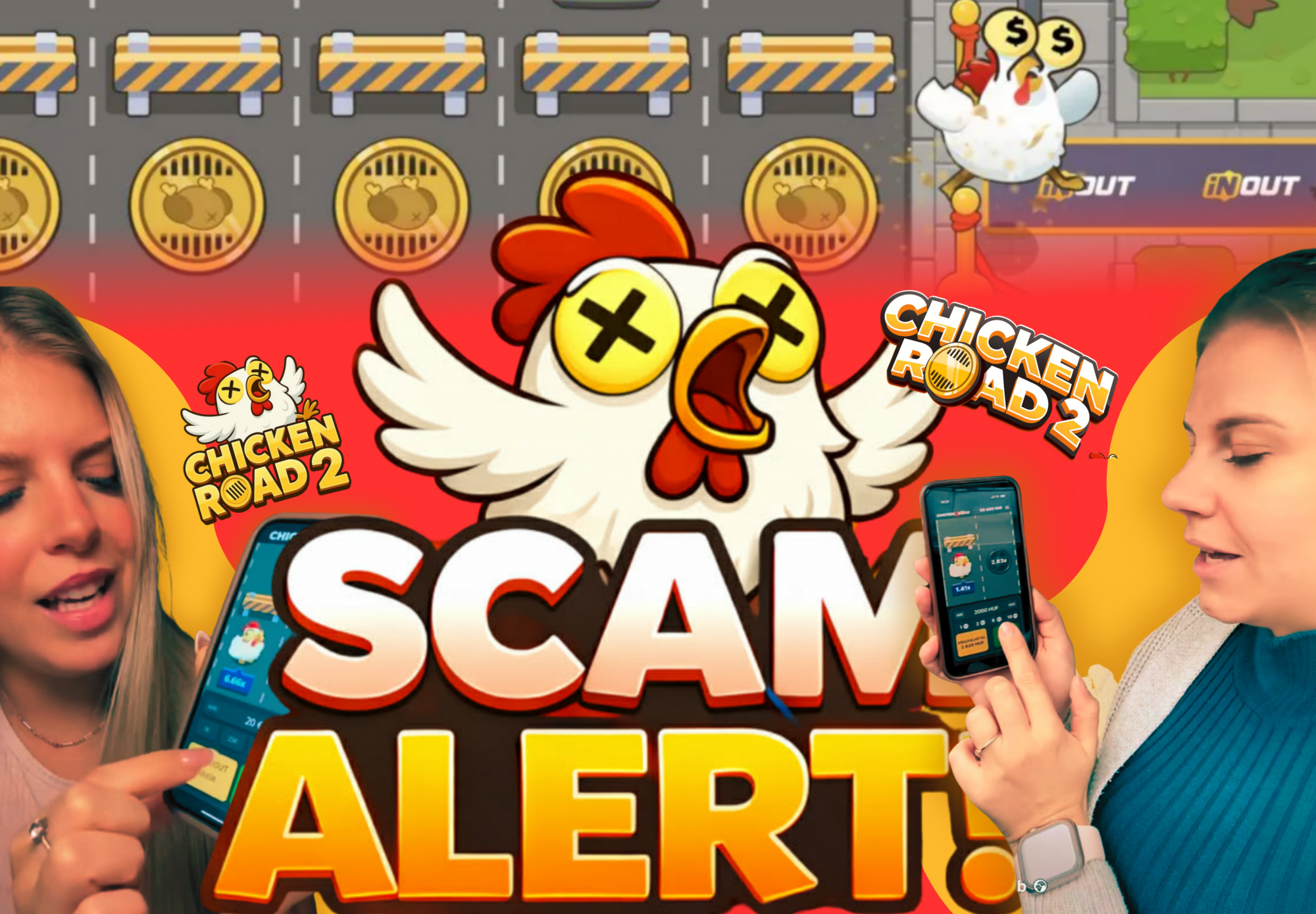 Chicken game: gyors meggazdagodást ígérnek, engedély nélküli kaszinókba vezetnek egy online szerencsejáték hirdetései