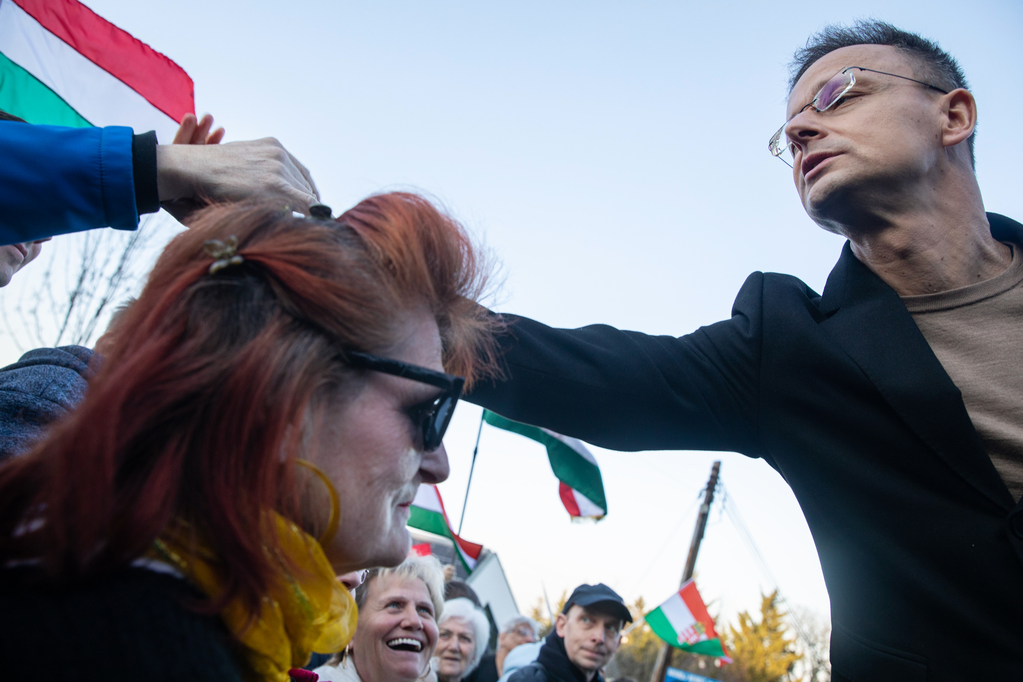 Az ukránok elleni tüntetésen látszott, itt mindenért is Magyar Péter lesz a felelős