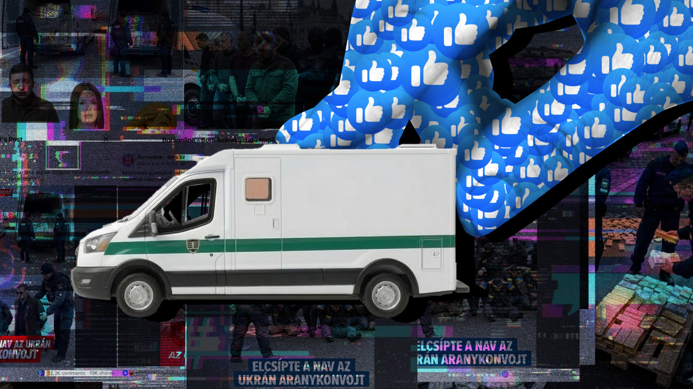 Nemzetközi szélsőjobboldali hálózat emelte fel az „ukrán aranykonvoj botrányt" a közösségi médiában