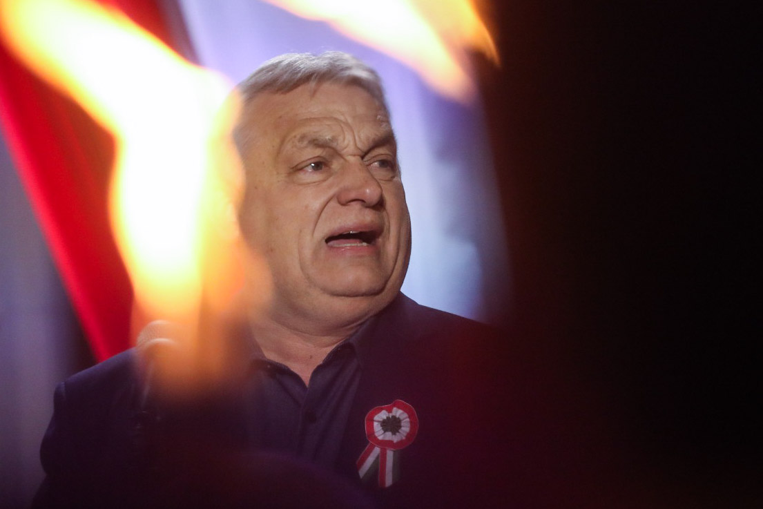 Orbán kaposvári nyílt fórumán kérdésről szó sem lehetett