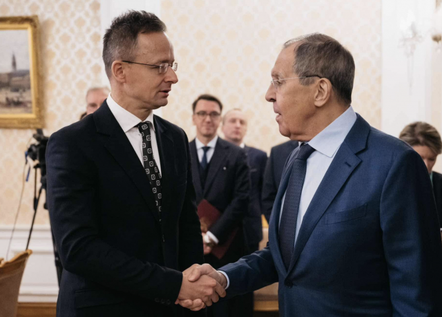 Szijjártó Péter találkozik Szergej Lavrovval 2024 decemberében Moszkvában