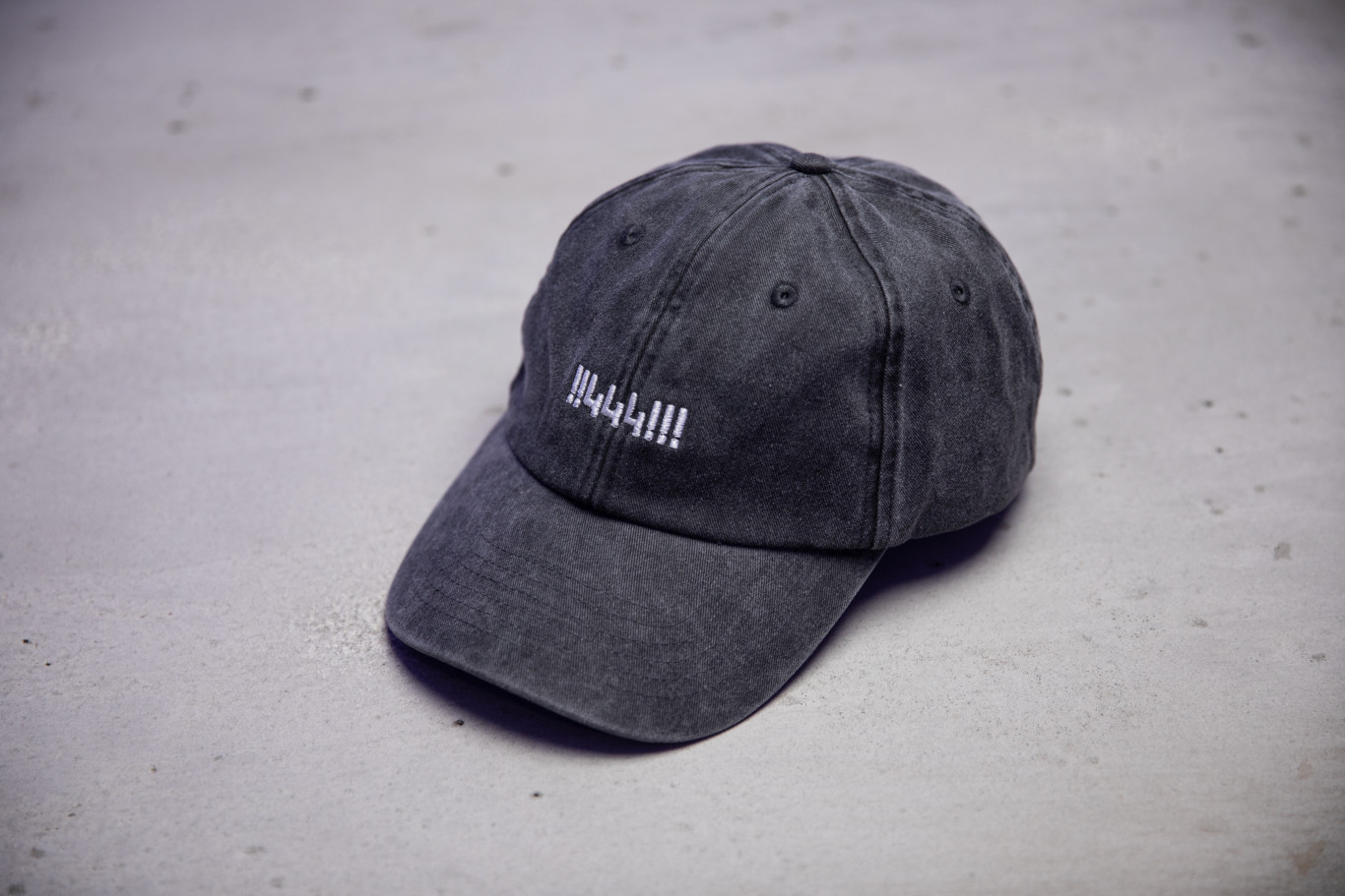 444 baseball sapka - fekete