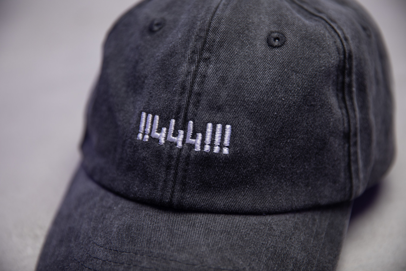 444 baseball sapka - fekete