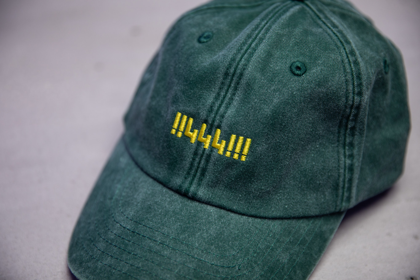 444 baseball sapka - sötétzöld