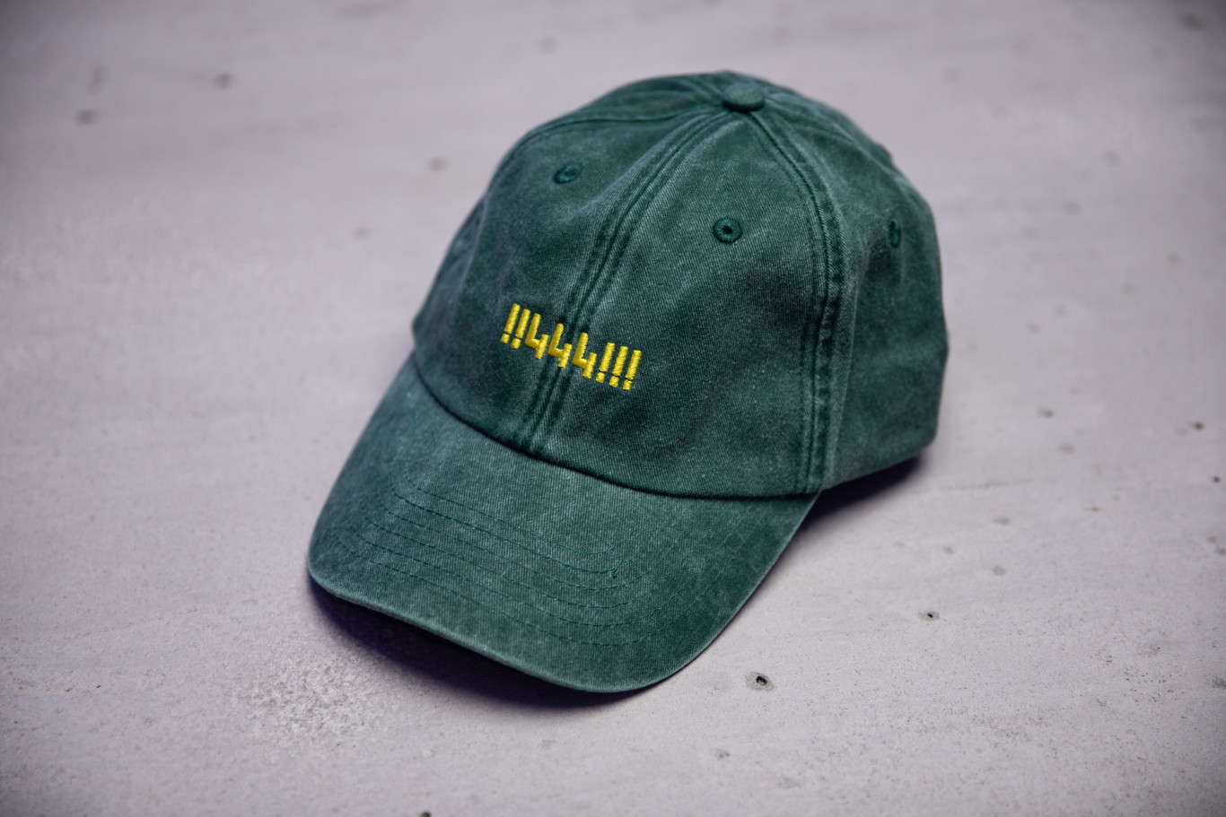 444 baseball sapka - sötétzöld