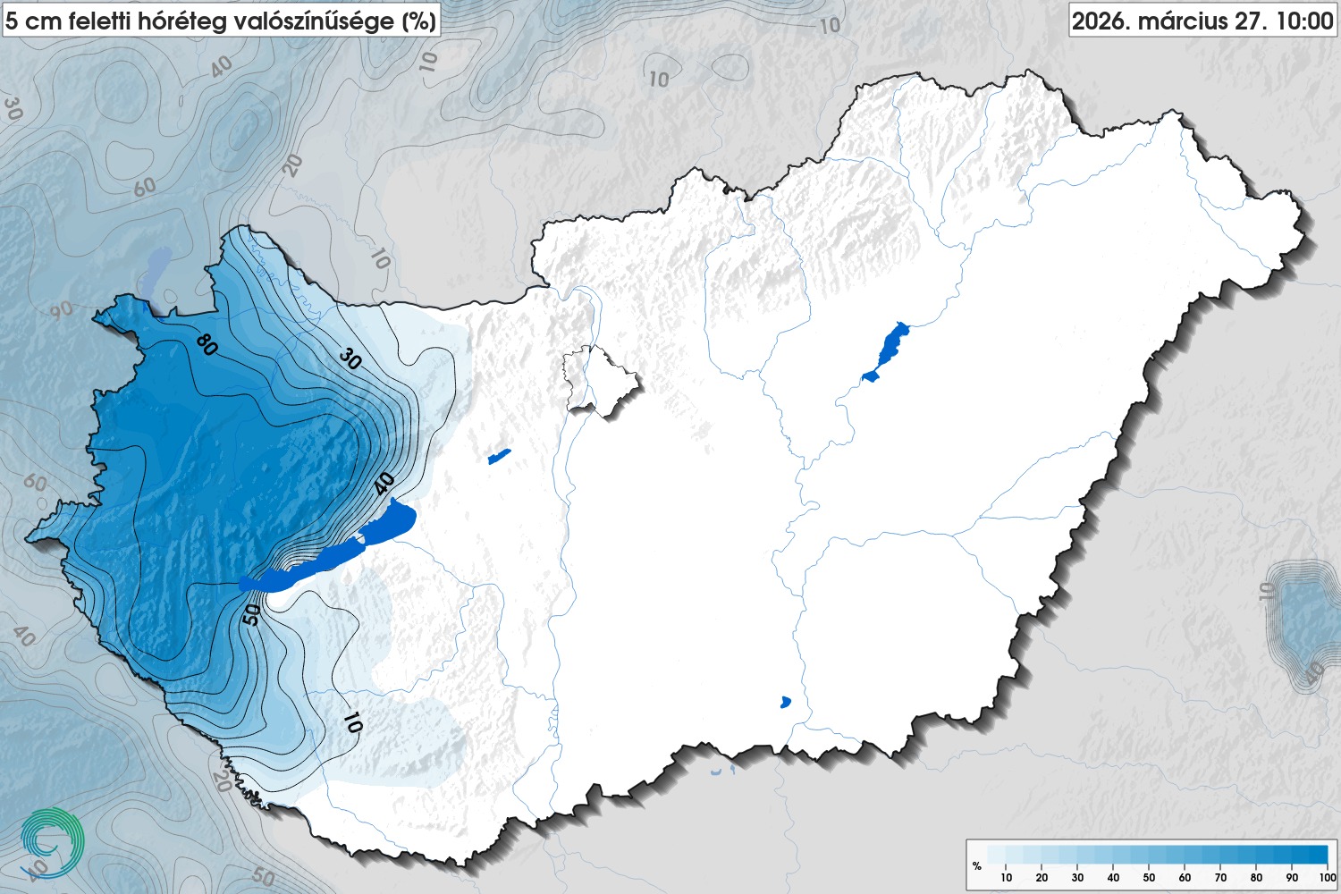 Nyugaton télbe fordul az idő, keleten folytatódik a tavasz
