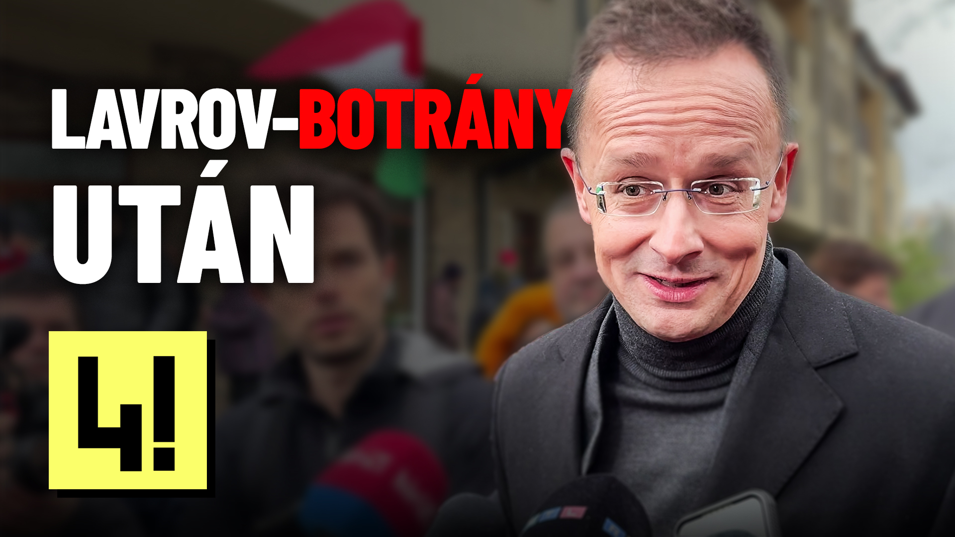 Szijjártó a Lavrov-botrány után: Én nem személyes alapon csinálom ezeket