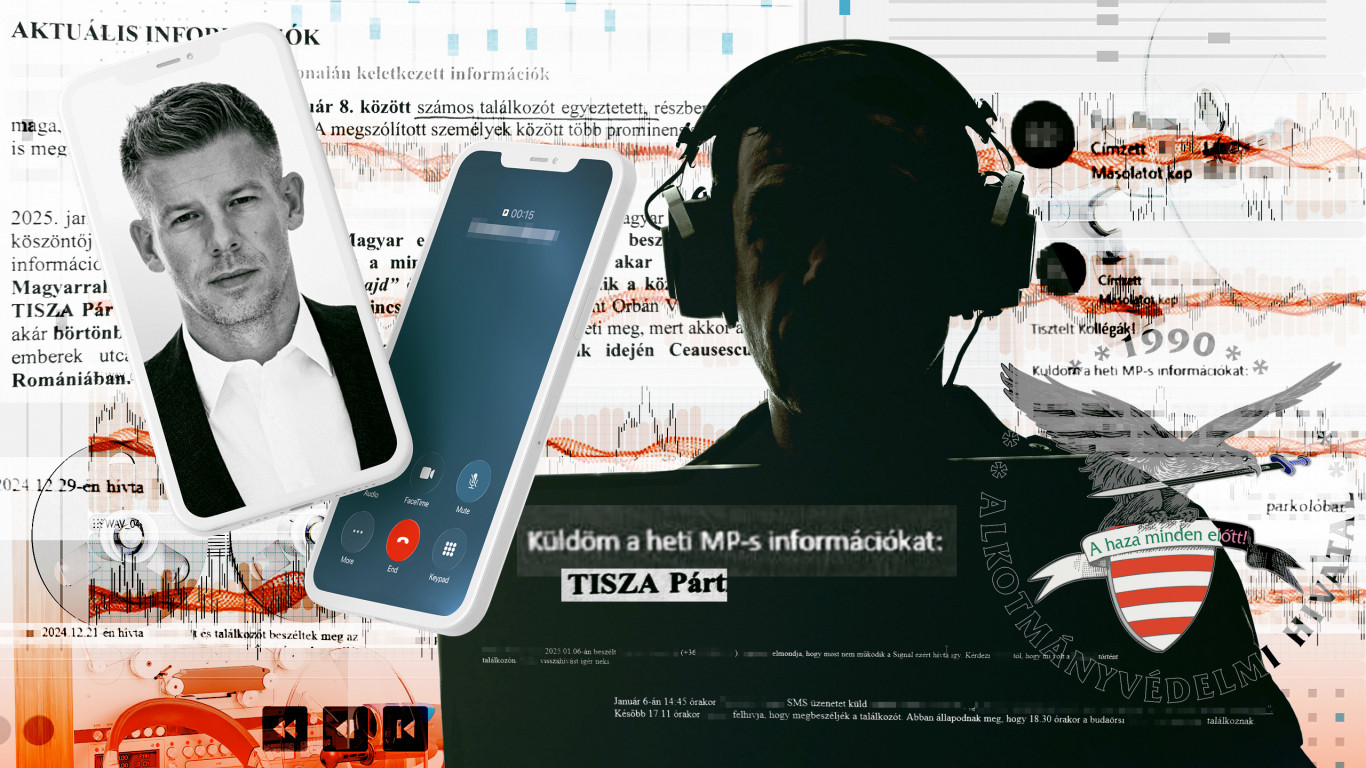 „Küldöm a heti MP-s információkat” – ezzel küldték egy lehallgatás részleteit egymásnak az Alkotmányvédelmi Hivatal munkatársai