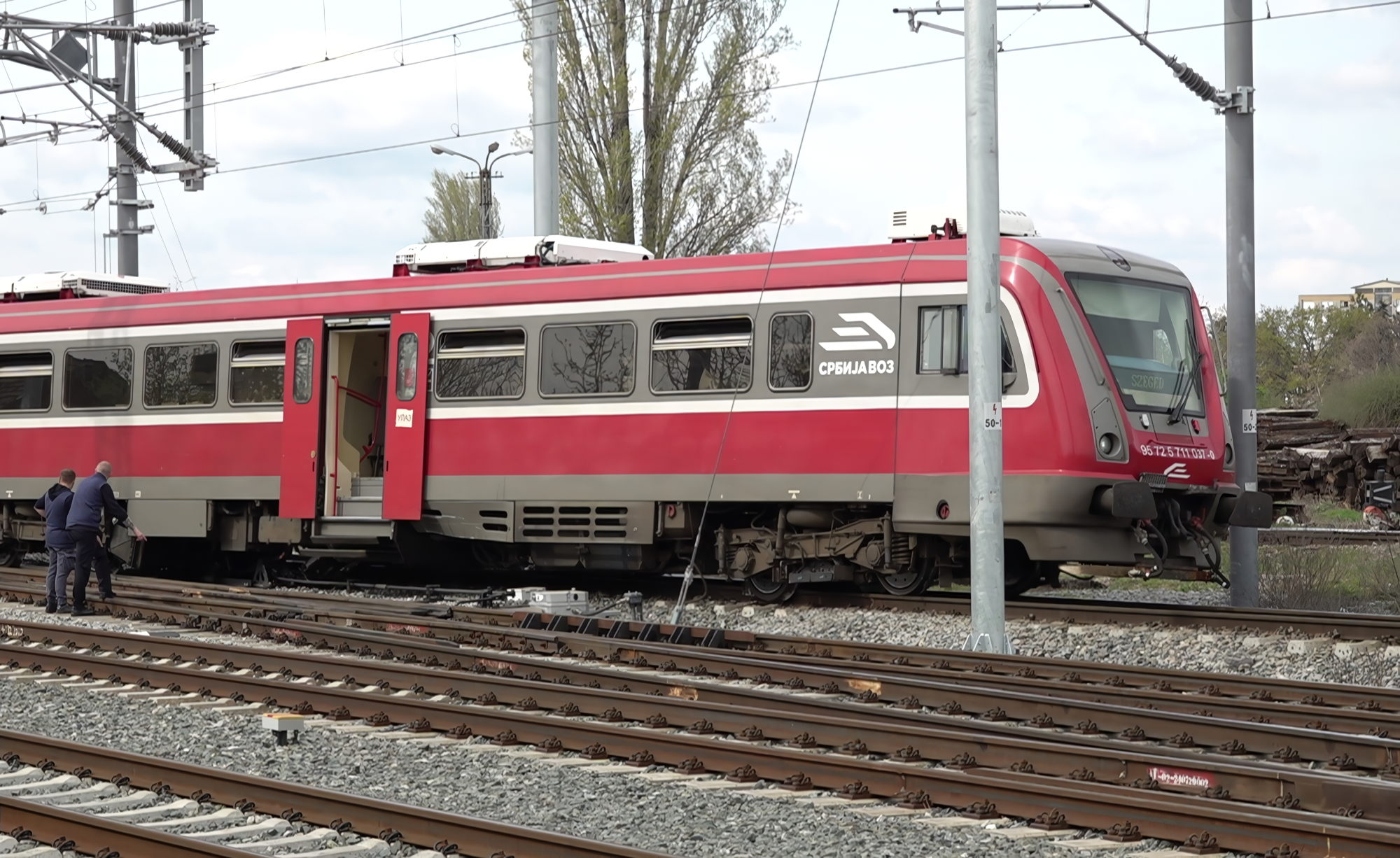 A szerb vasúttársaság „biztonságosnak” minősítette a Szabadka-Szeged vonalat, amin 24 órán belül kisiklott egy vonat