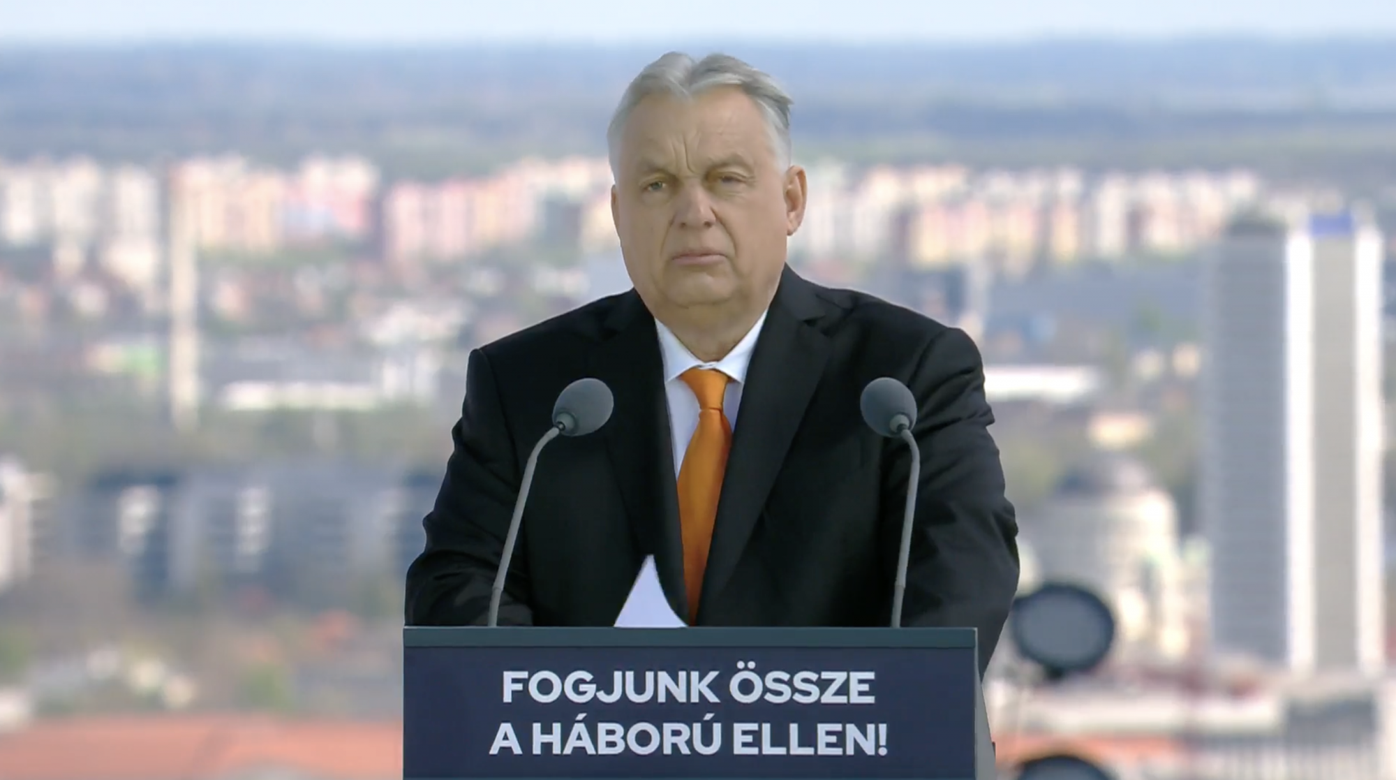 Orbán a Citadella átadóján az orosz energia fontosságát emlegette