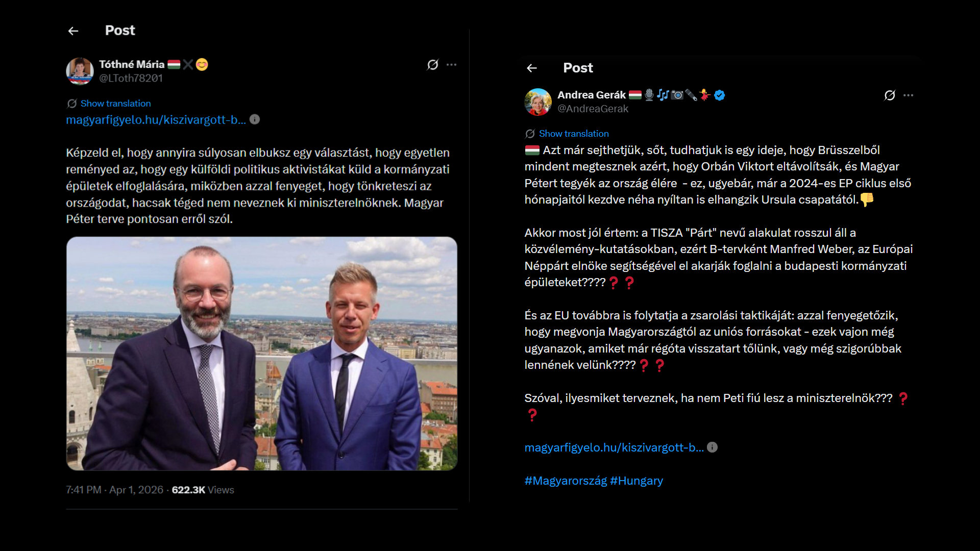 Az X-en is terjed a magyarfigyelo.hu kamucikke.