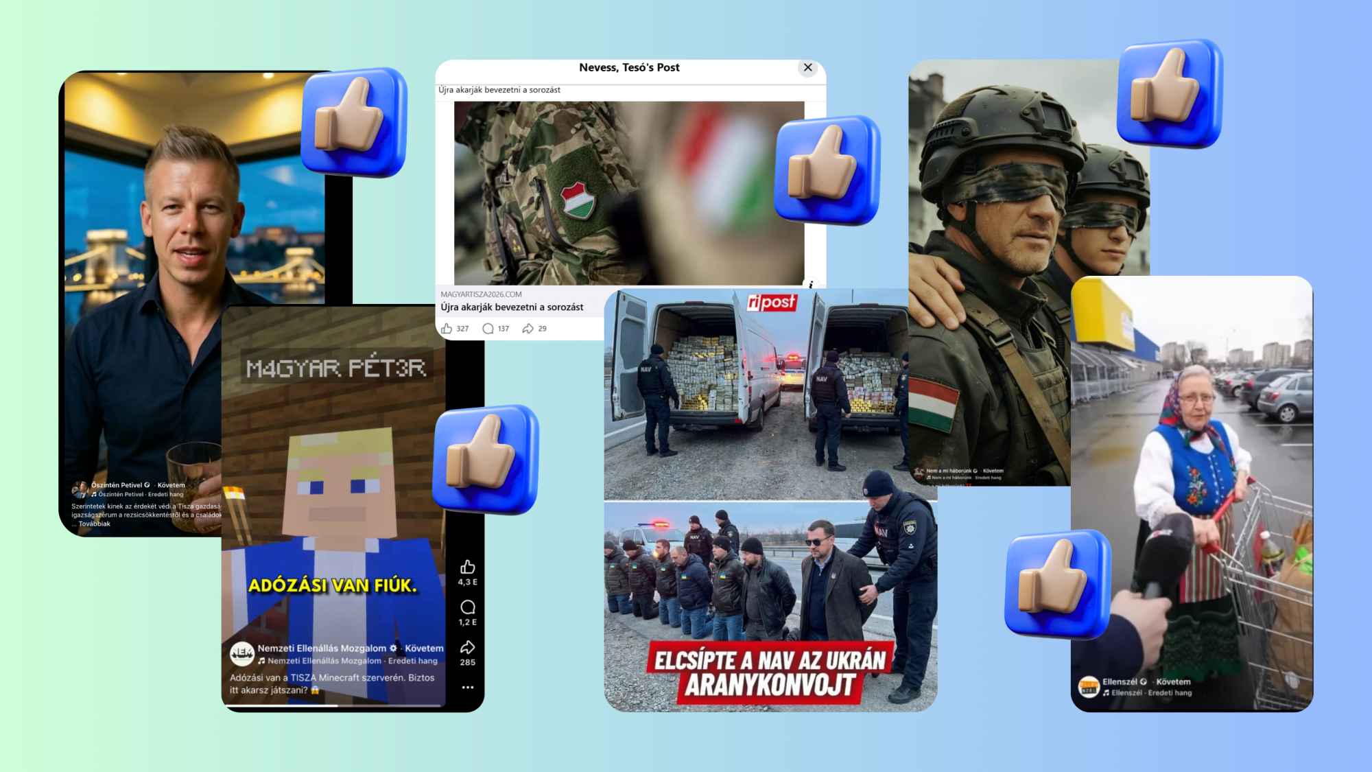 AI-videók, szabálytalan hirdetések, orosz dezinformáció: a kampányban minden eddiginél durvábban próbálták meg zárójelbe tenni a valóságot