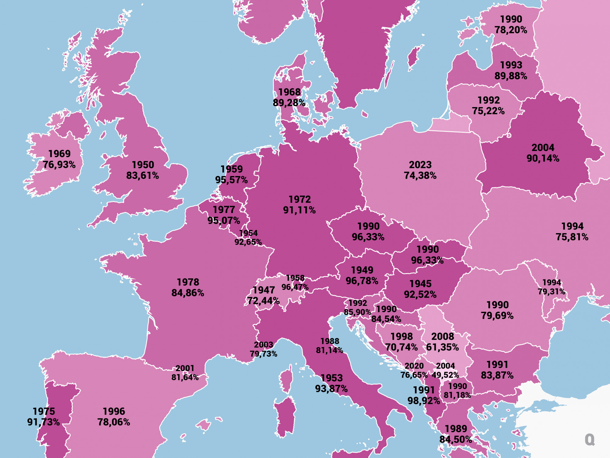 Mekkora rekord volt a vasárnapi 79,55 százalékos részvételi arány?