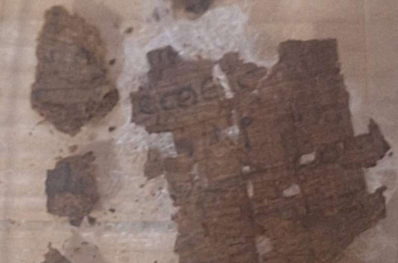 Iliász-töredék került elő egy egyiptomi múmia hasából