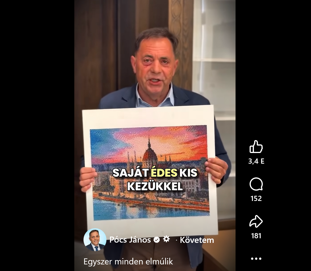 Pócs János összecsomagolt, és bemutatta, milyen szép emlékekkel és ajándékokkal távozik