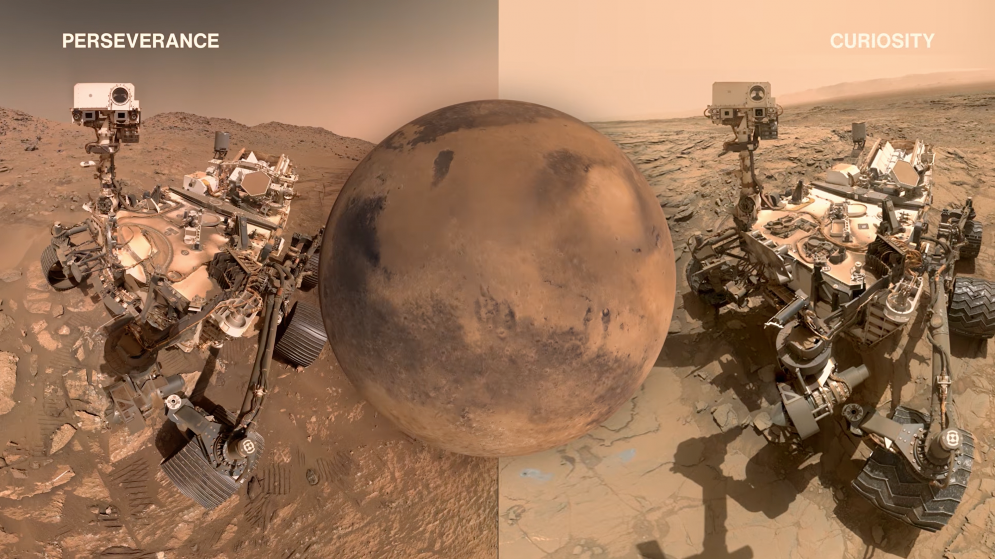 Nézd meg a Mars két eltérő arcát a NASA marsjáróinak panorámaképein