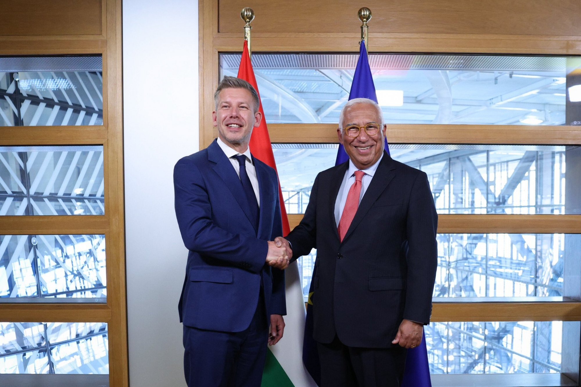 Magyar Péter találkozott az Európai Tanács elnökével, aki tájékoztatta a múlt heti EU-csúcson történtekről