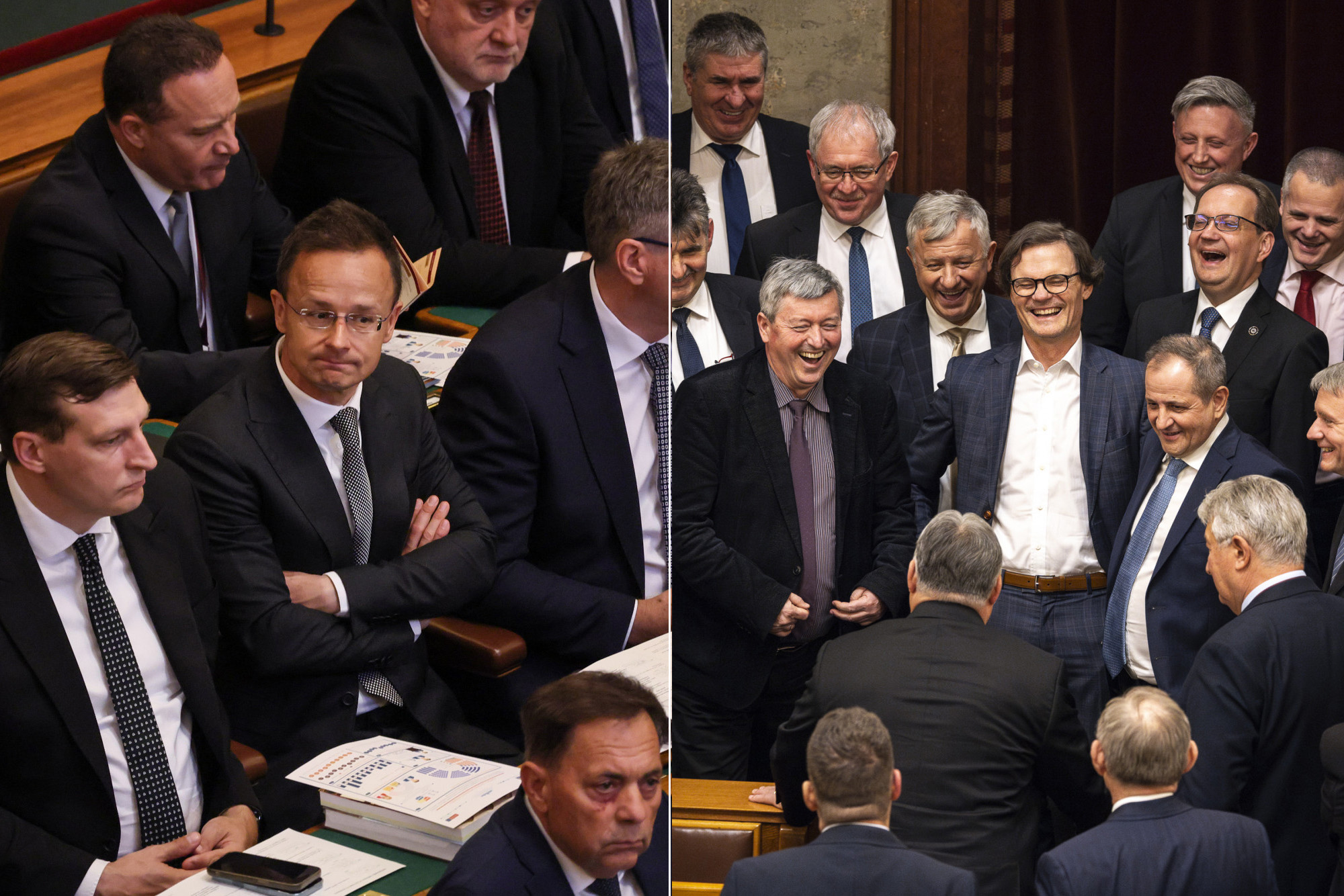 Aki az összetöpörödött Fidesz-frakcióban búslakodó képviselőket nézi, talán el sem hiszi, hogy tudtak ők kacagni – nem is akárhogyan