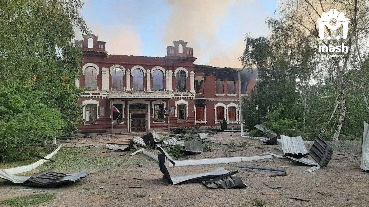 Kollégiumot lőttek ki Luhanszkban az ukránok, tizenévesek haltak meg, Putyin kemény válaszcsapást követel