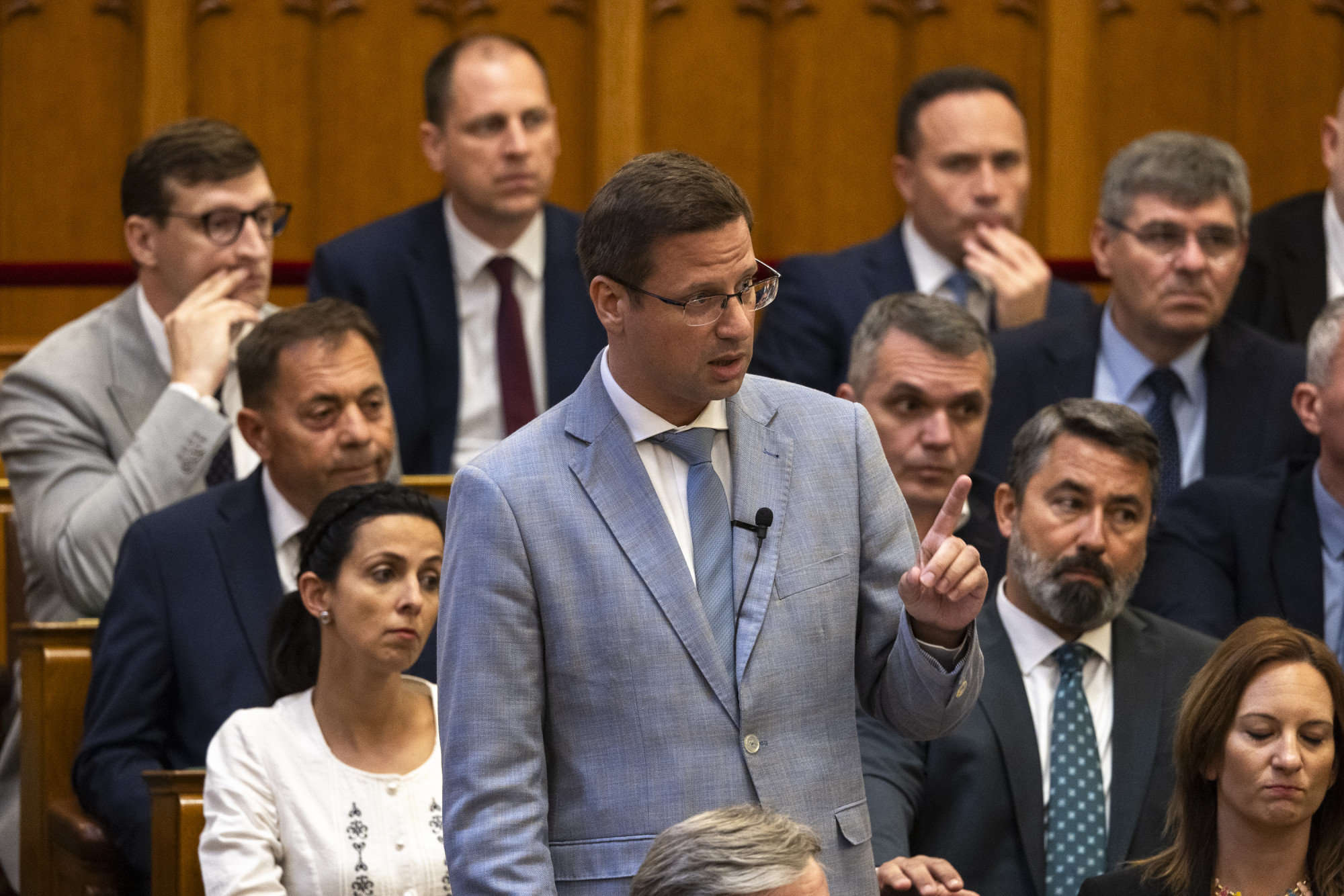 Gulyás Gergely az alaptörvény-módosításról: Ez nem a jogállam sérelme, hanem annak vége
