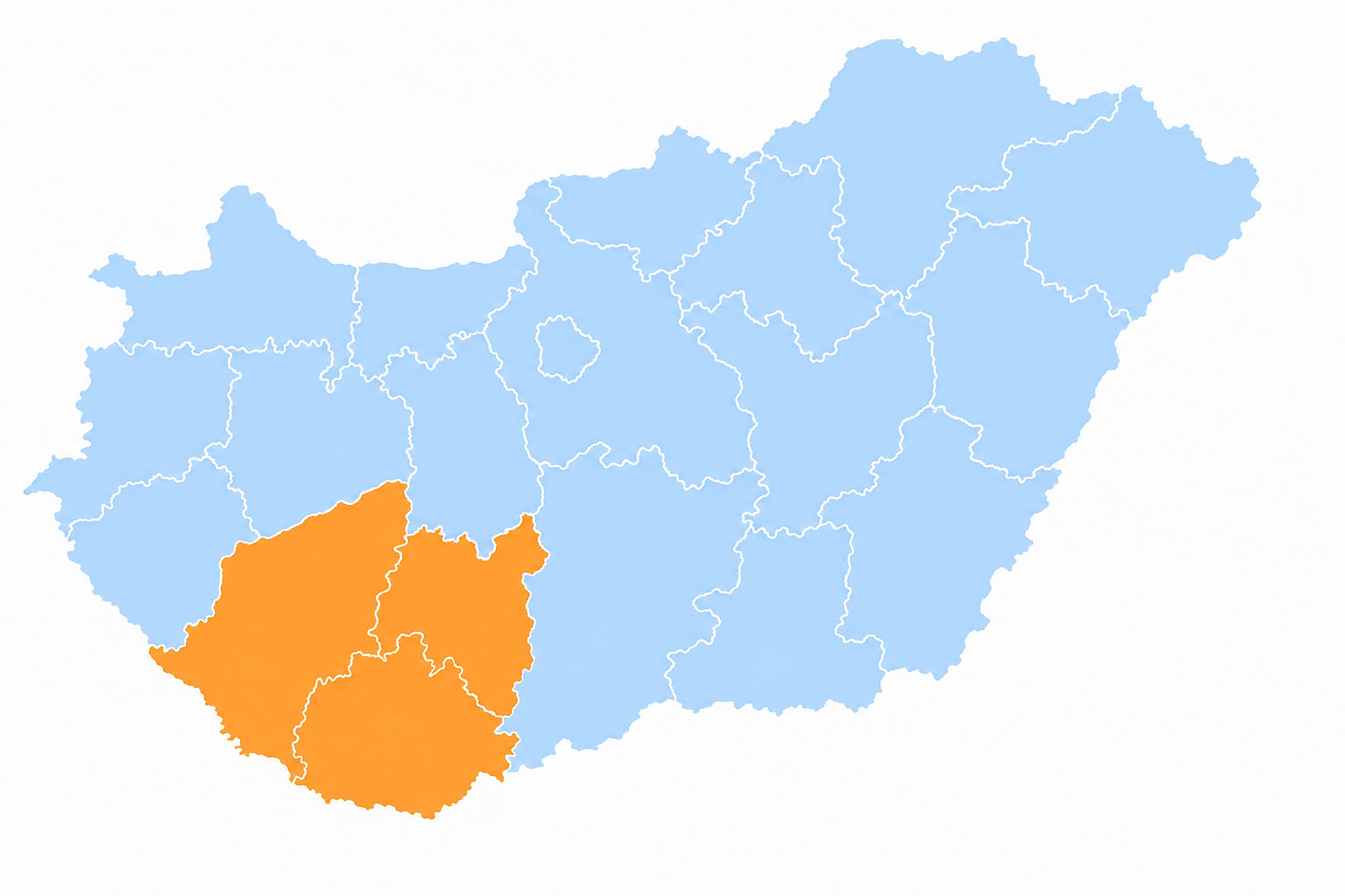 Narancssárga riasztást adtak ki három megyére, éjjel heves zivatarok csaphatnak le az országra