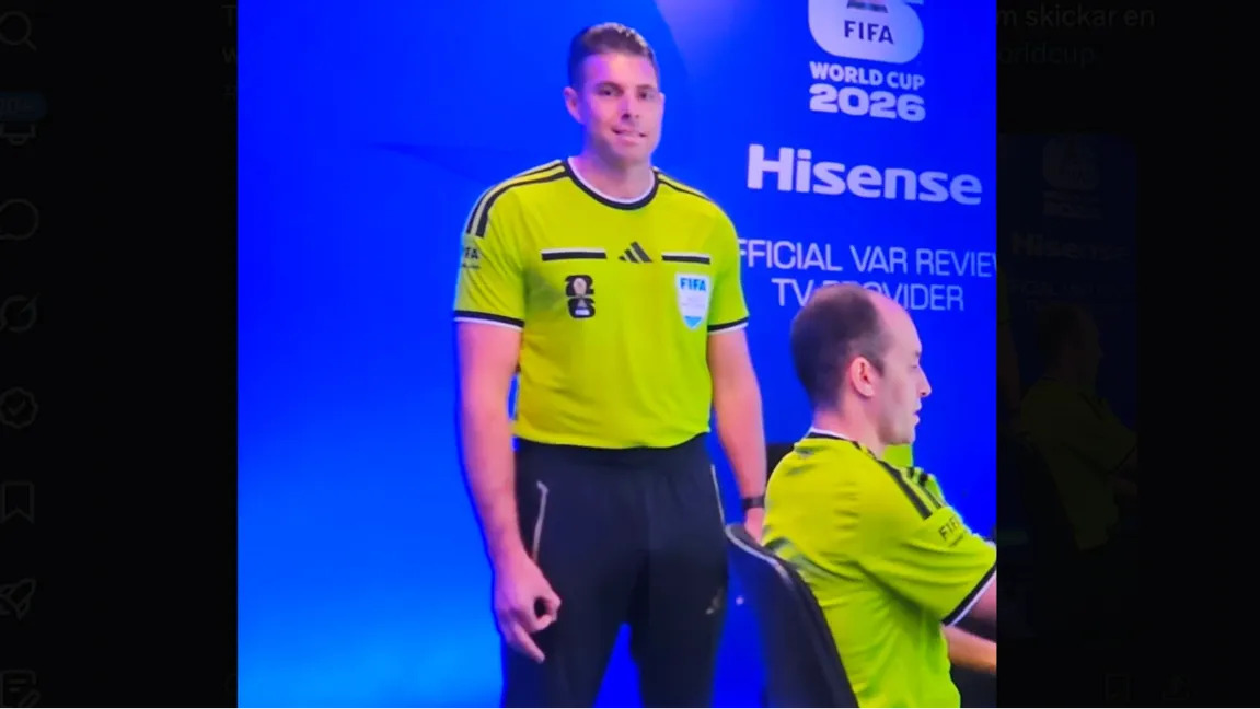 A fehér felsőbbrendűség jelét mutathatta egy ellenőr a VAR-szobában, a FIFA vizsgálódik