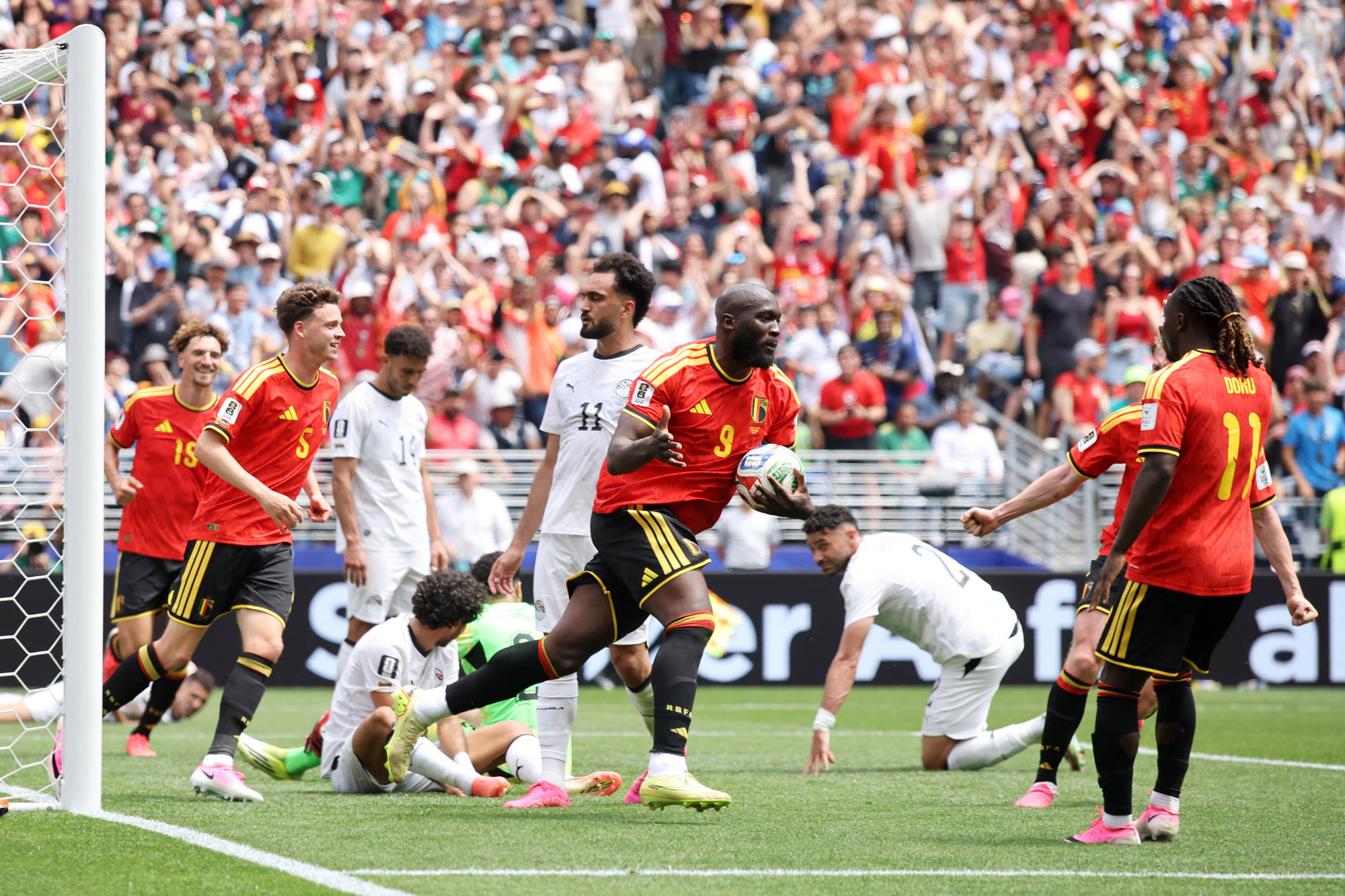 A masszív egyiptomiak 1:1-et játszottak Belgiummal