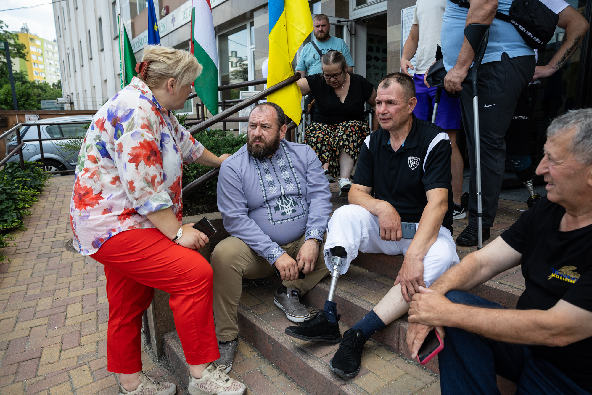 Önkéntesek pótolják az ukrán amputáltak végtagjait, akiknek a háború miatt a hazájukban már nem jut ellátás