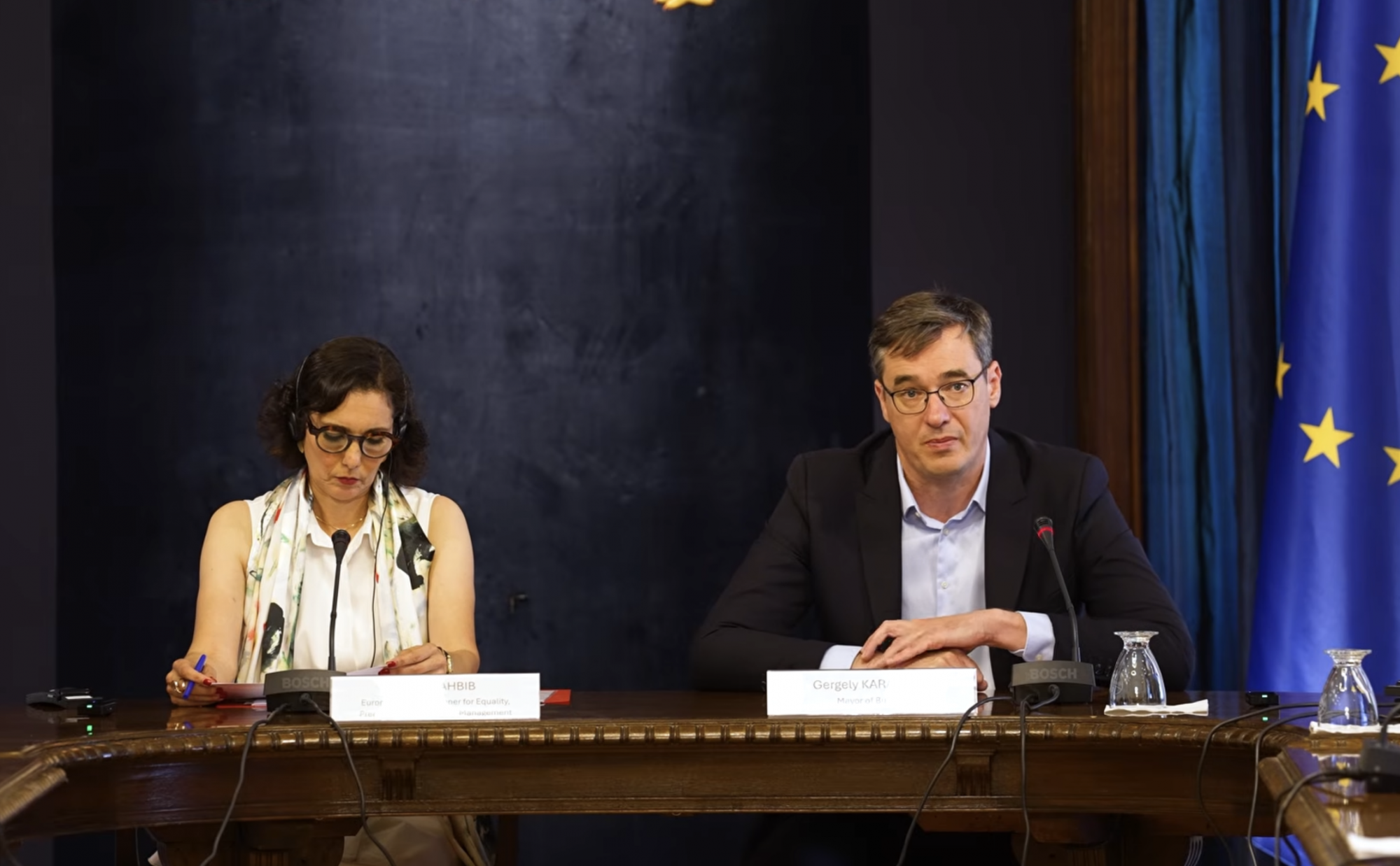 A Pride előtt kétoldalú találkozót tartott Karácsony Gergely és Hadja Lahbib uniós biztos