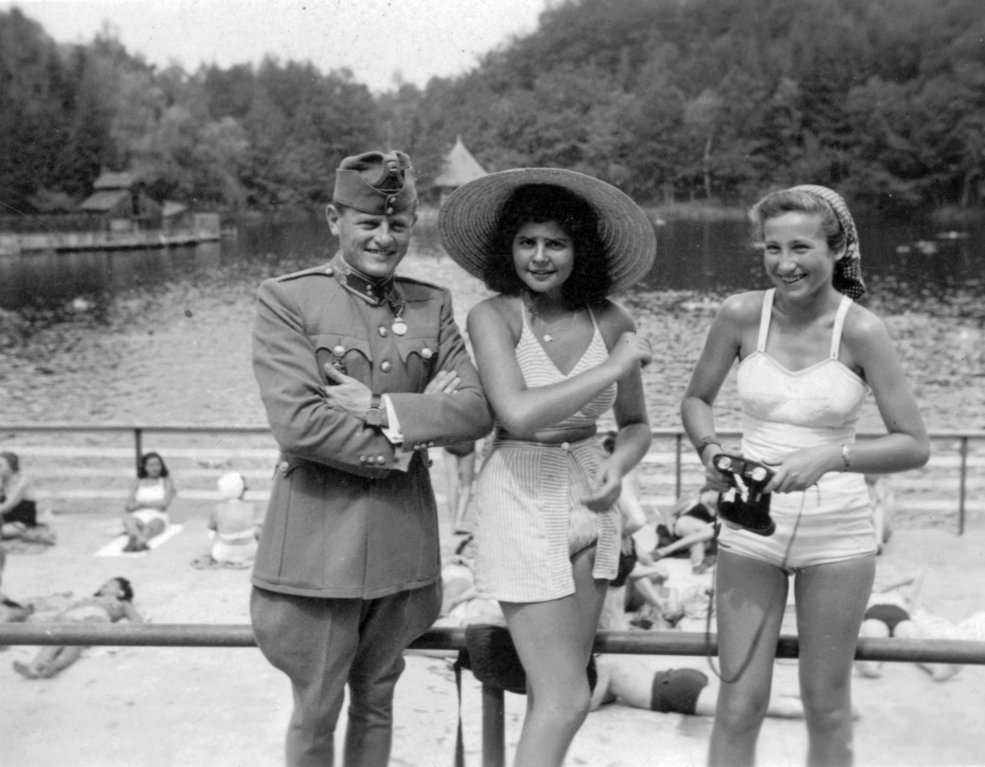A Medve-tó Szovátafürdőn 1942-ben. #57842