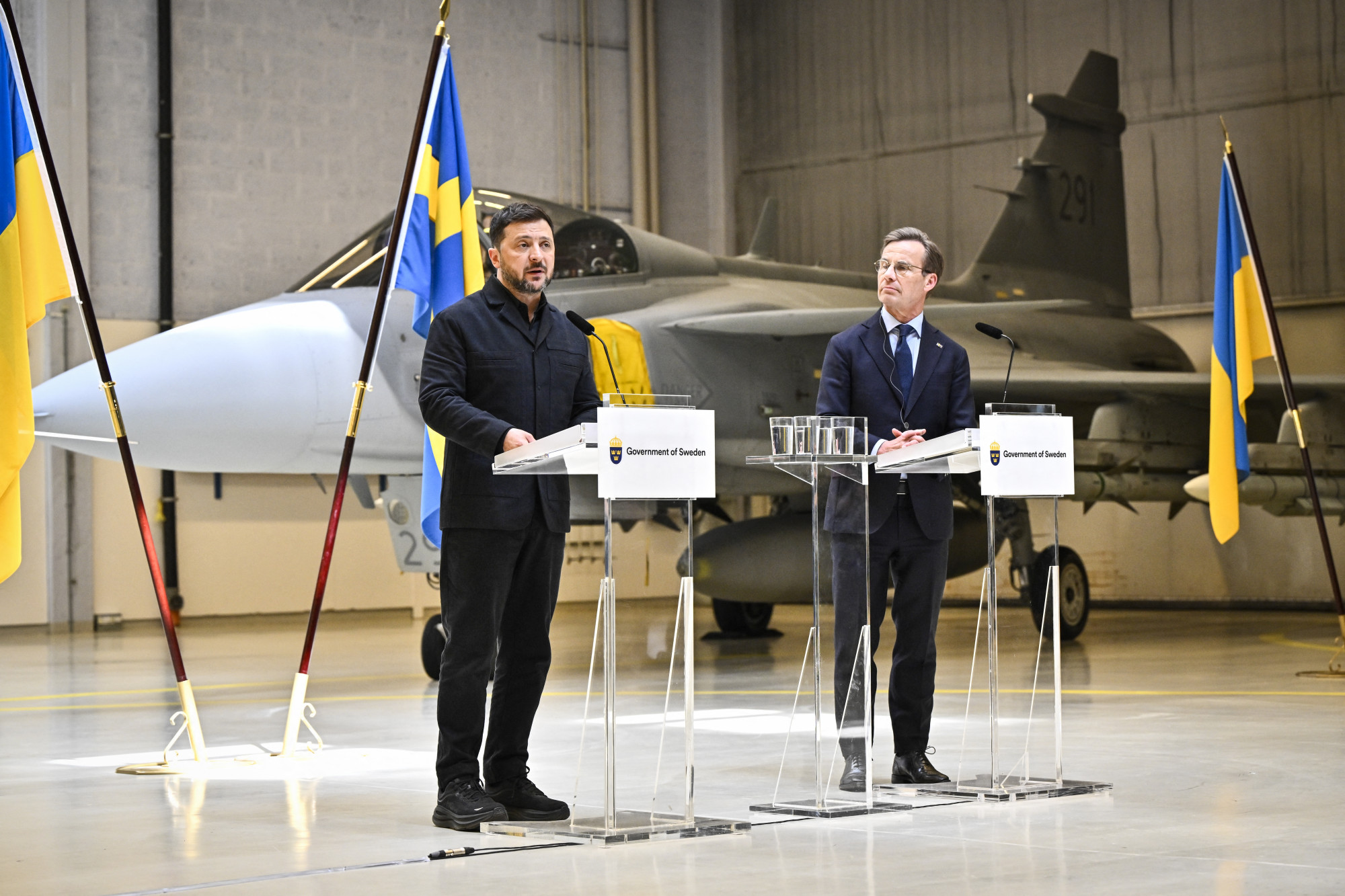 Ukrajna 16 Gripent vett Svédországtól