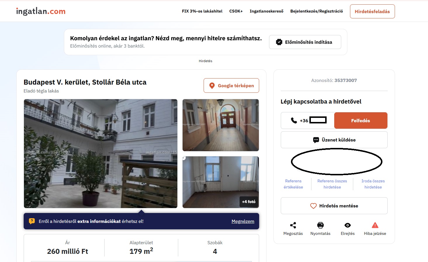A belvárosi fideszes önkormányzat eladott két lakást, a vevők máris sokszoros áron hirdették