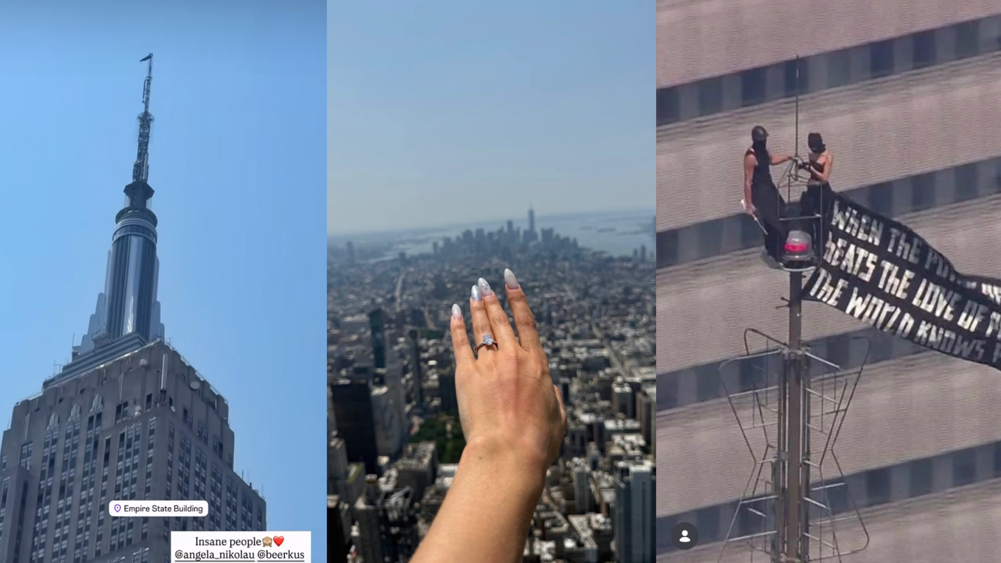 „Két zseni felmászott az Empire State Building tetejére”