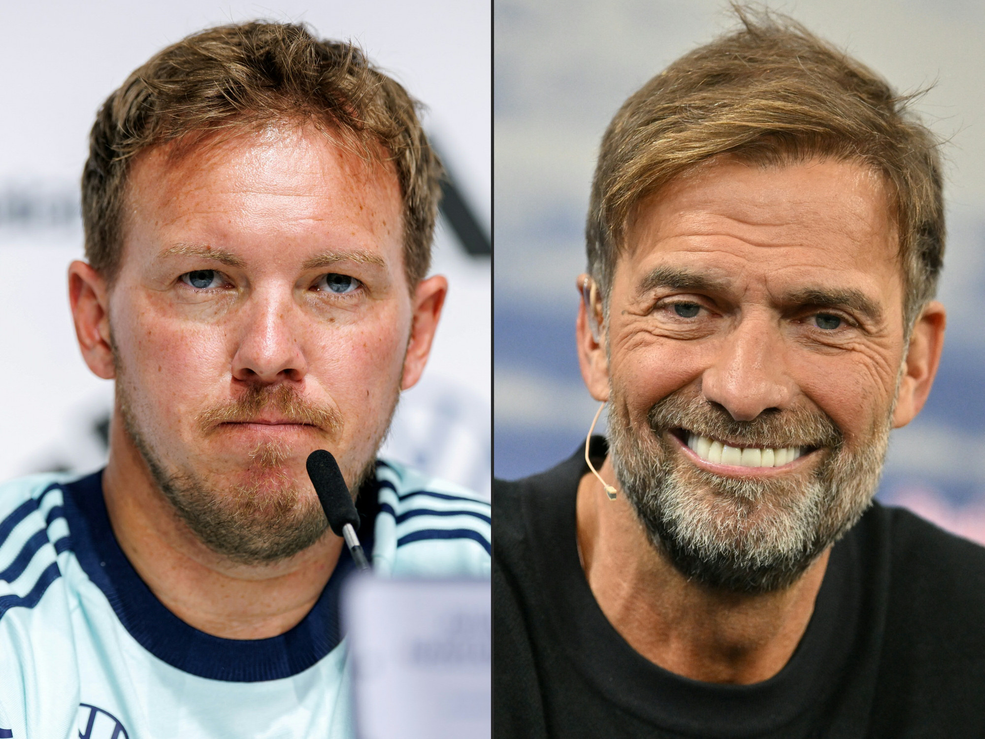 Julian Nagelsmann beletörődött, hogy mennie kell, de ennél izgalmasabb, hogy Jürgen Klopp lehet az utóda