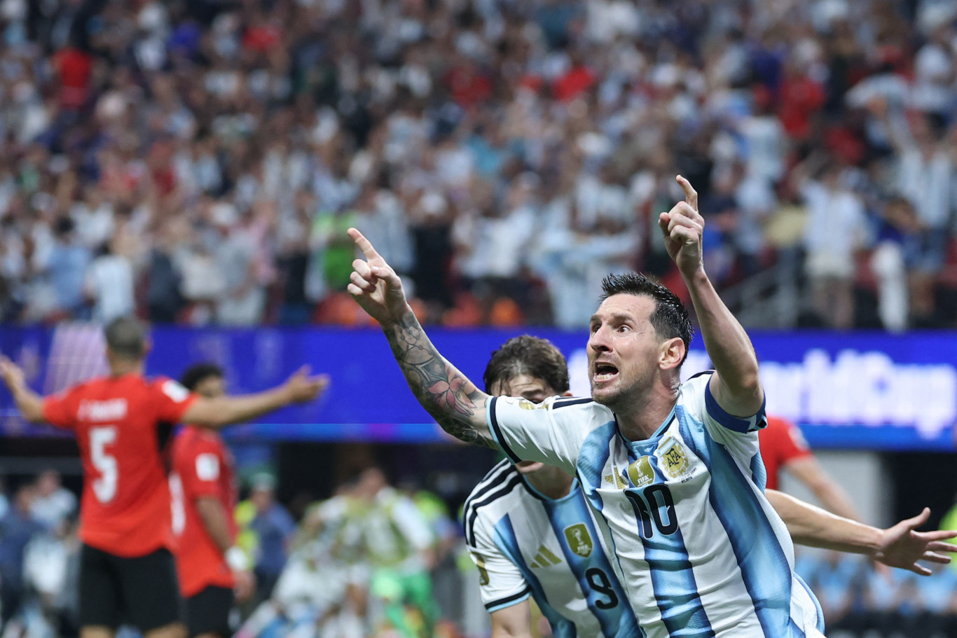 A pokol tornácáról jutott tovább Argentína Egyiptom ellen