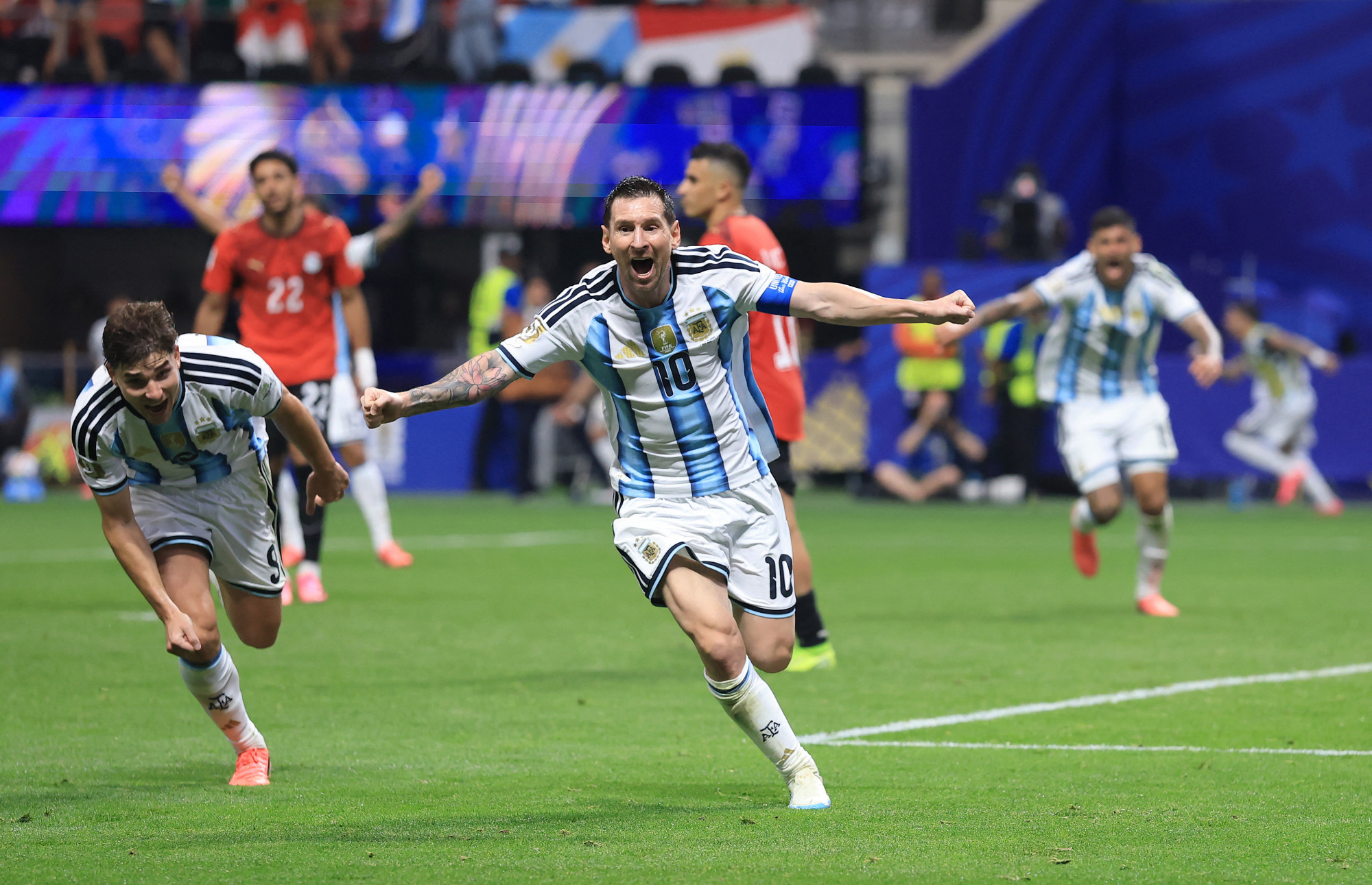 A pokol tornácáról jutott tovább Argentína Egyiptom ellen