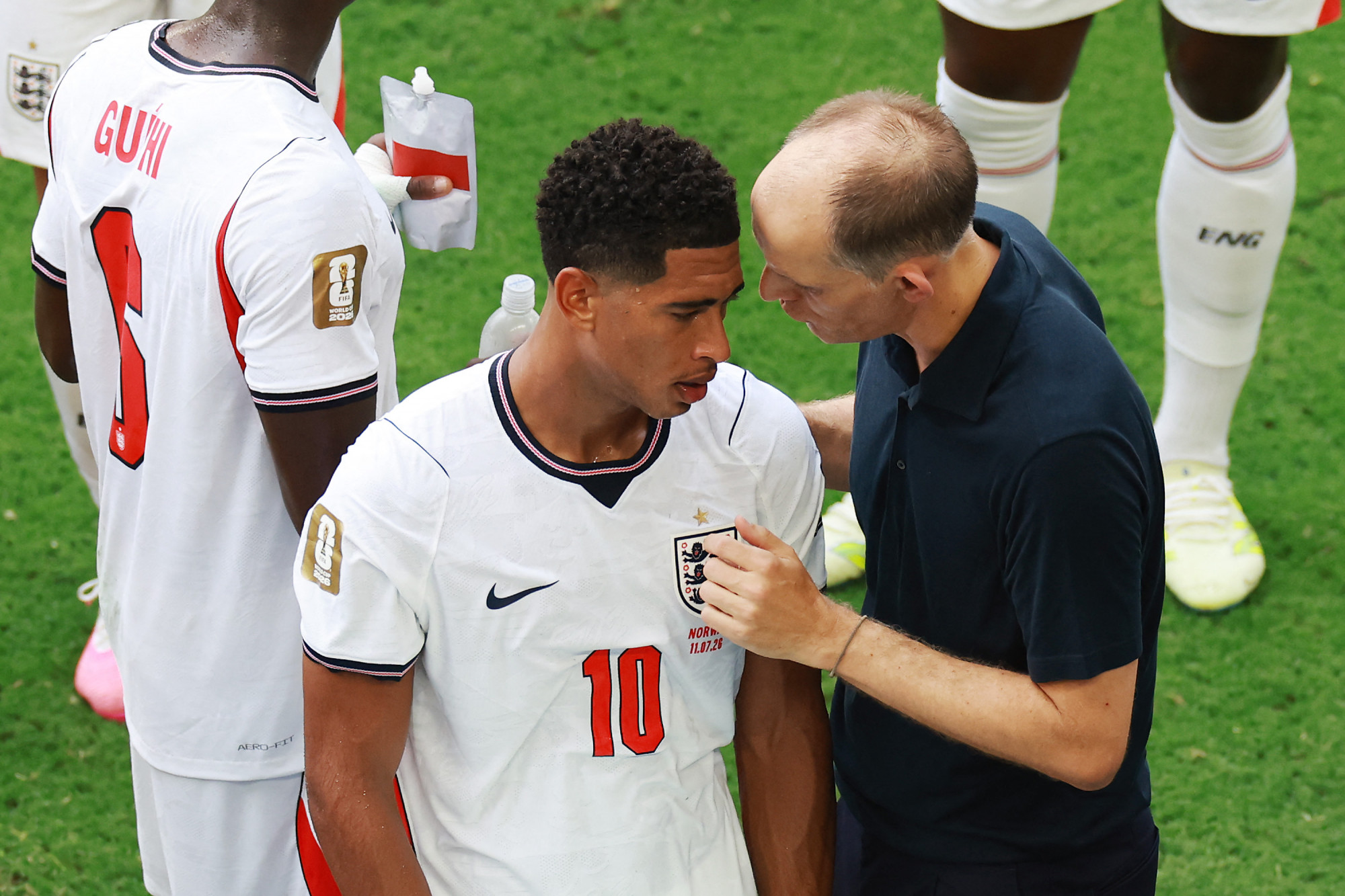 Jude Bellinghamnek nem tetszett, hogy Thomas Tuchel elégedetlenkedett az angol győzelem után