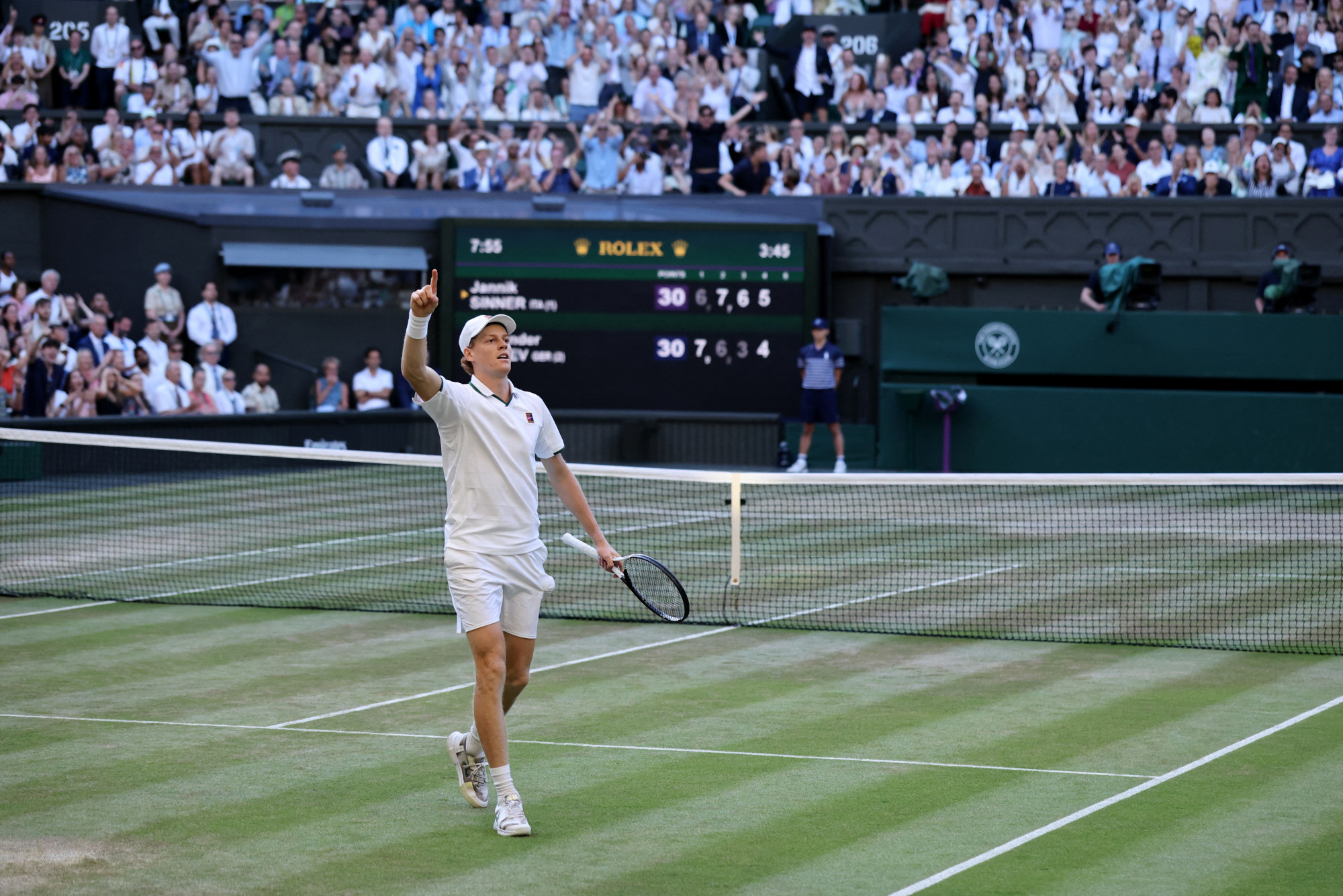 Jannik Sinner címet védett Wimbledonban
