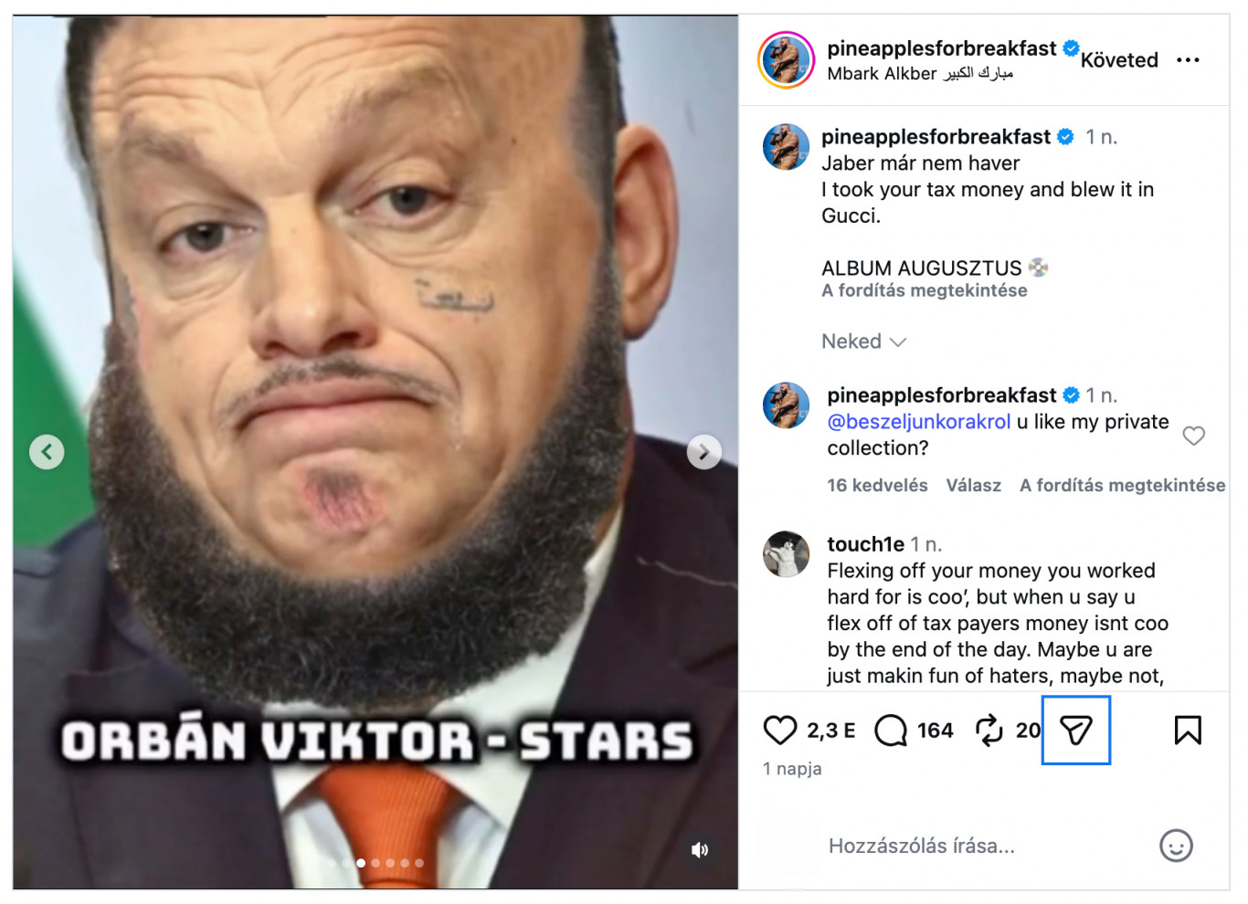 Jaber: A Kuvaiti-Magyar Rapper Politikai Kalandjai Orbán Árnyékában Jaber: A Kuvaiti-Magyar Rapper Politikai Kalandjai Orbán Árnyékában