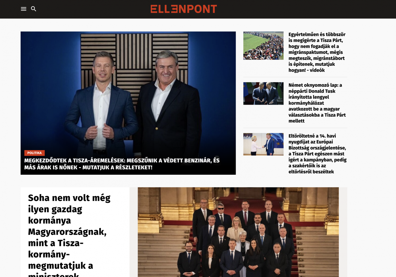 Ellenpont: A Fidesz Propaganda Lapja Végleg Leállt Ellenpont: A Fidesz Propaganda Lapja Végleg Leállt