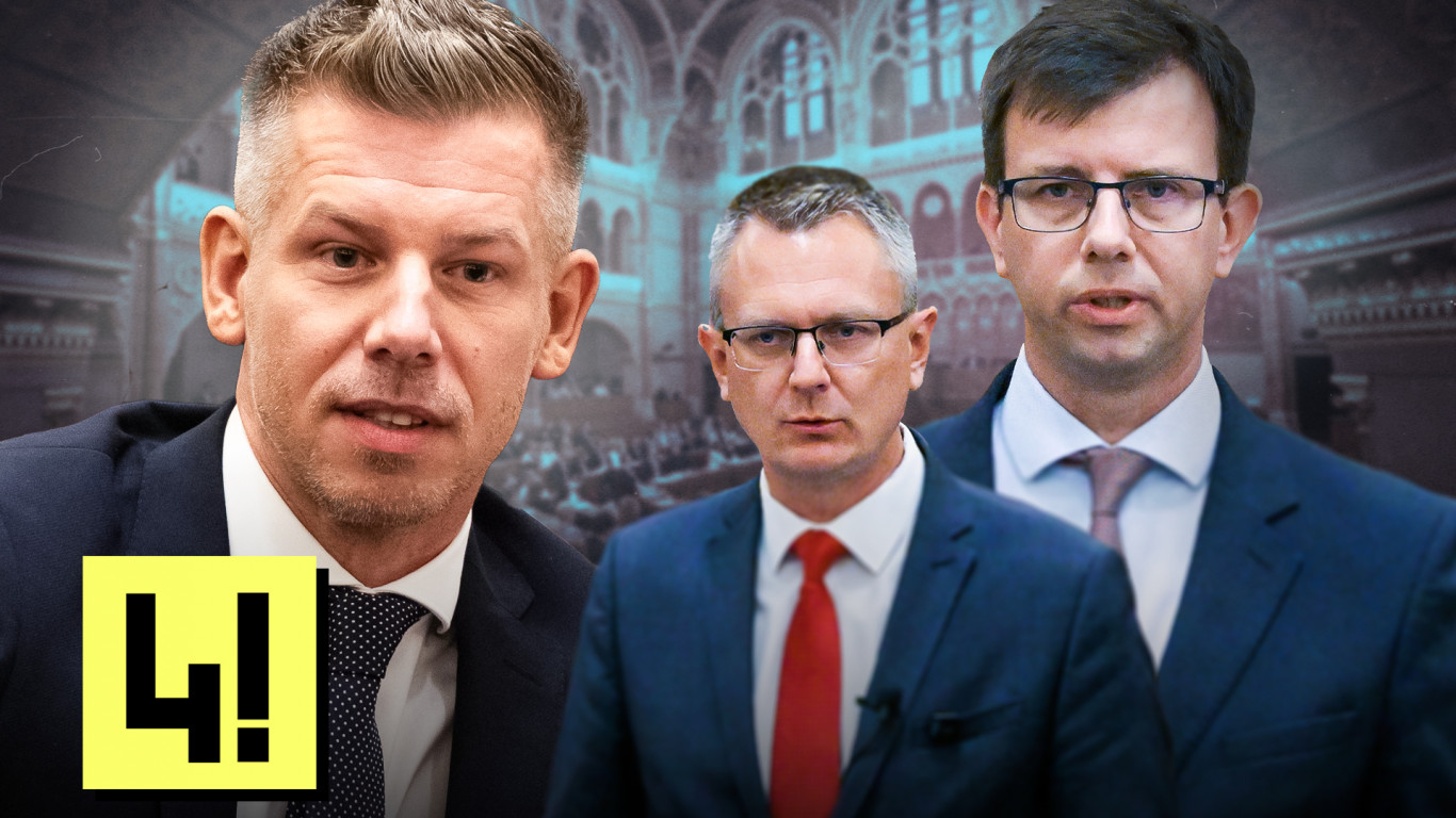 Magyar Péter menthetetlen Fideszről, Hankó koholt NKA-s vádakról beszélt a parlamentben, aztán a Fidesz kivonult