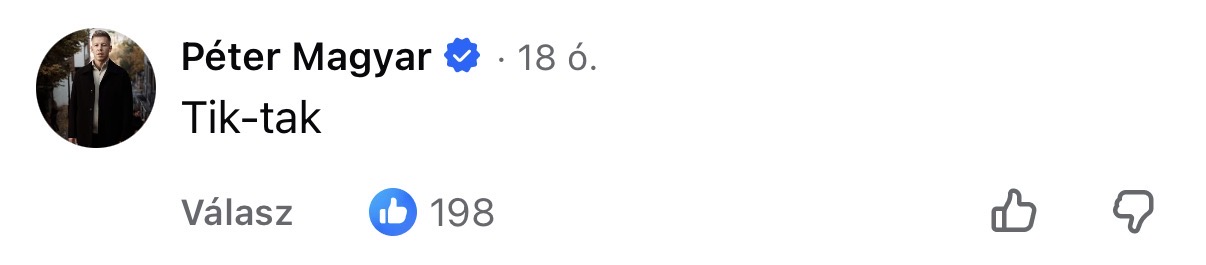 100 nap, 100 topkomment Magyar Pétertől