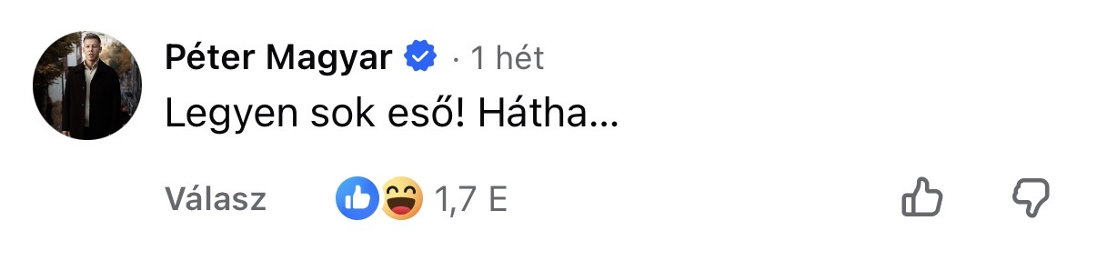 100 nap, 100 topkomment Magyar Pétertől