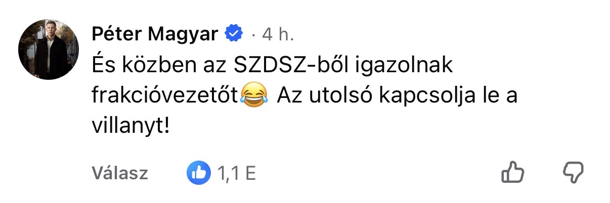 100 nap, 100 topkomment Magyar Pétertől