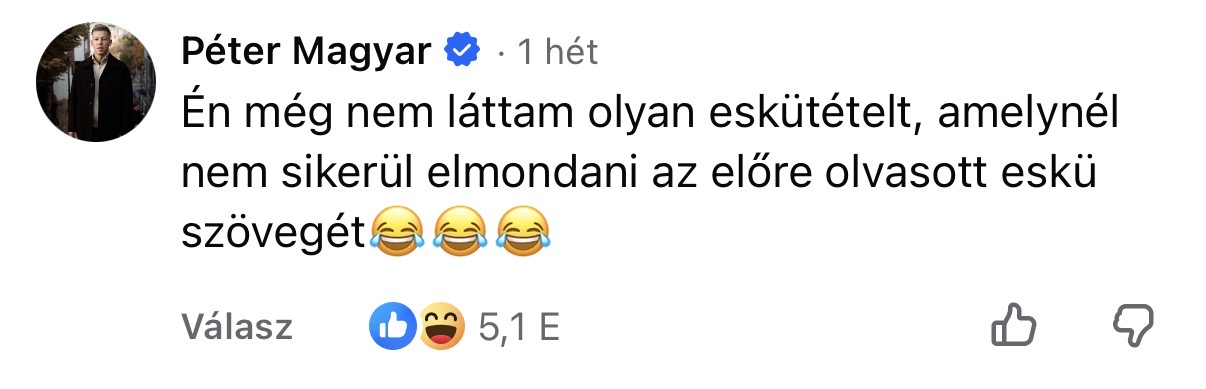 100 nap, 100 topkomment Magyar Pétertől