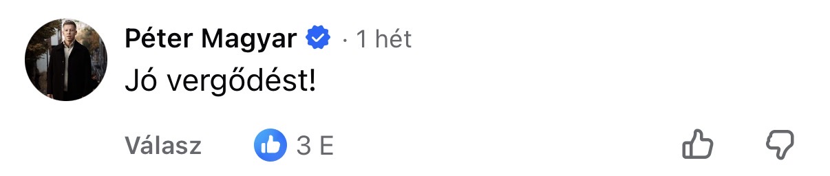 100 nap, 100 topkomment Magyar Pétertől